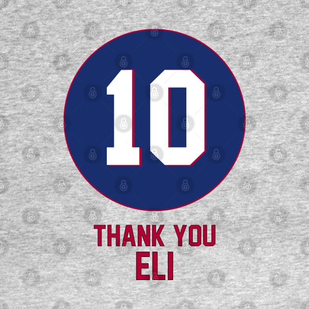 Eli Manning - New York Giants (NYG, NFL) Thank You Eli by turfstarfootball